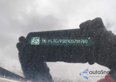 2016 Chevrolet Trax Lt z USA, uszkodzony, nr VIN KL7CJPSB9GB755760